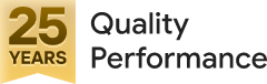 25 years Quality Performance
