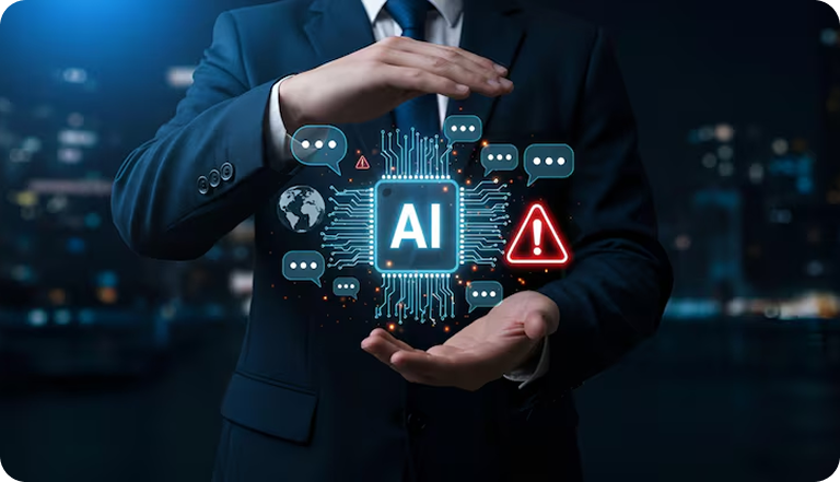 Enterprise-Grade AI Infrastructure. Promotional Logic On Top.